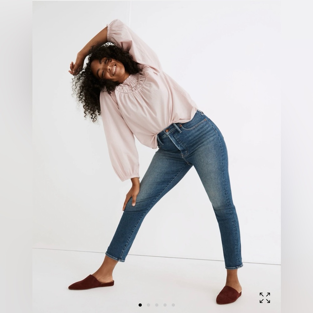 Madewell 27 NWT The Perfect Vintage Jean in Melgrove Wash Style NC162
